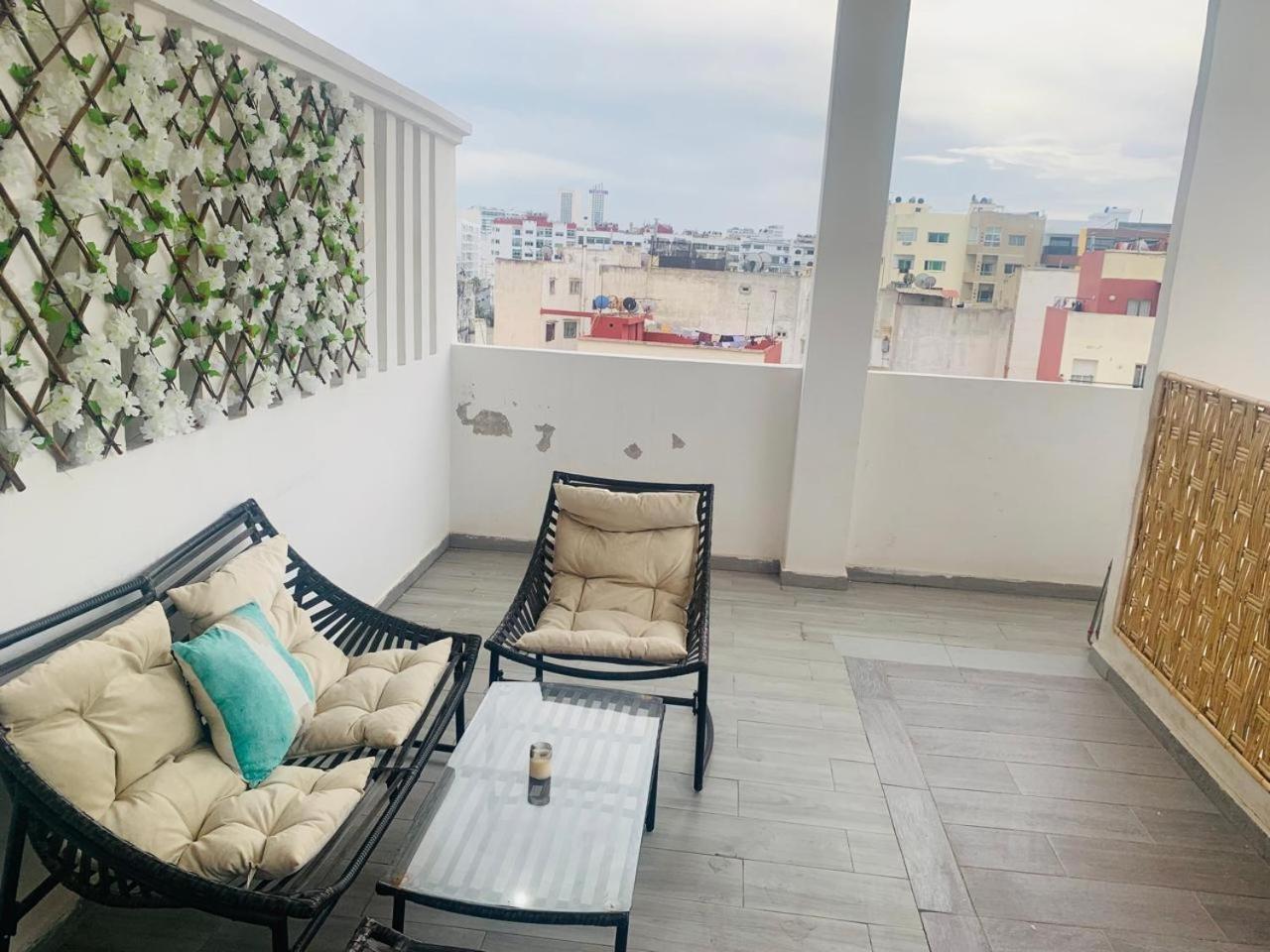 Cosy 80 M2 With 2 Balcony 5min Hassan 2 Appartement Casablanca
